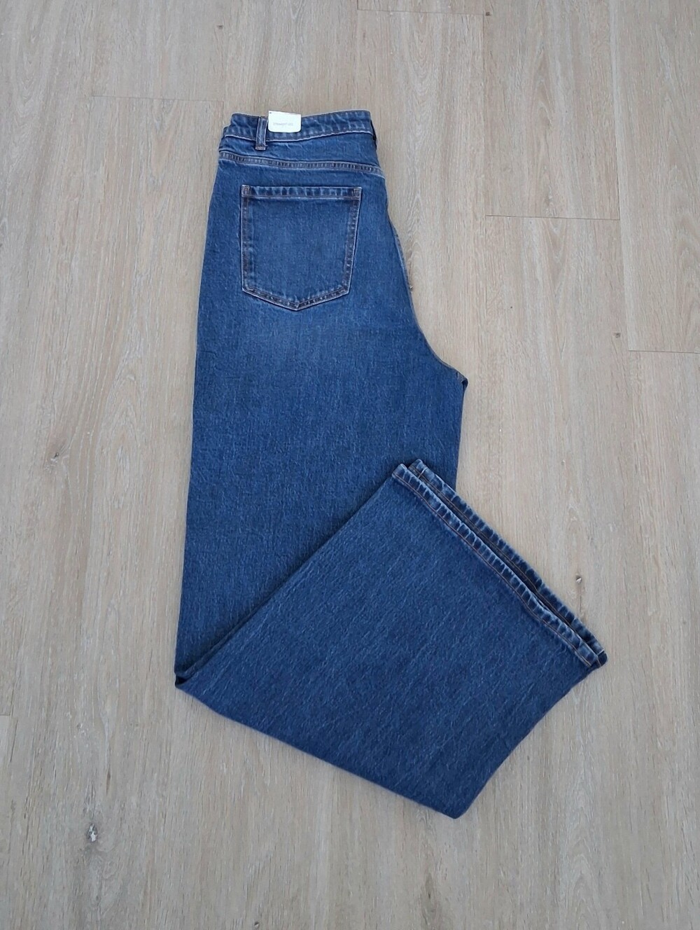 PINK Victoria's Secret Blue High-Rise Straight Leg Size 16